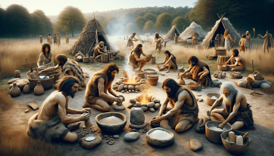 Chasseurs-cueilleurs qui fabriquent du pain il y a 14 000 ans