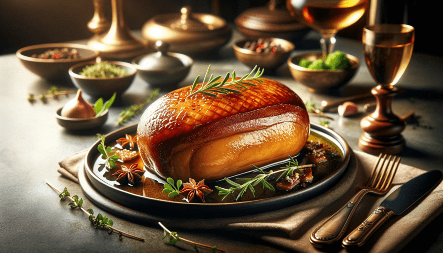foie gras entier assaisonné et cuit